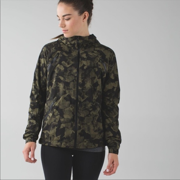 lululemon athletica Jackets & Blazers - Rare Lululemon Mystic Camo Rise & Shine jacket